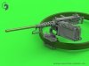 Master GM-35-073 Browning M2HB .50 cal (12,7mm) - do montażu na pierścieniu M49 (karetka D40721 / kołyska D40733 / skrzynka D40731 lub D90078) 1/35